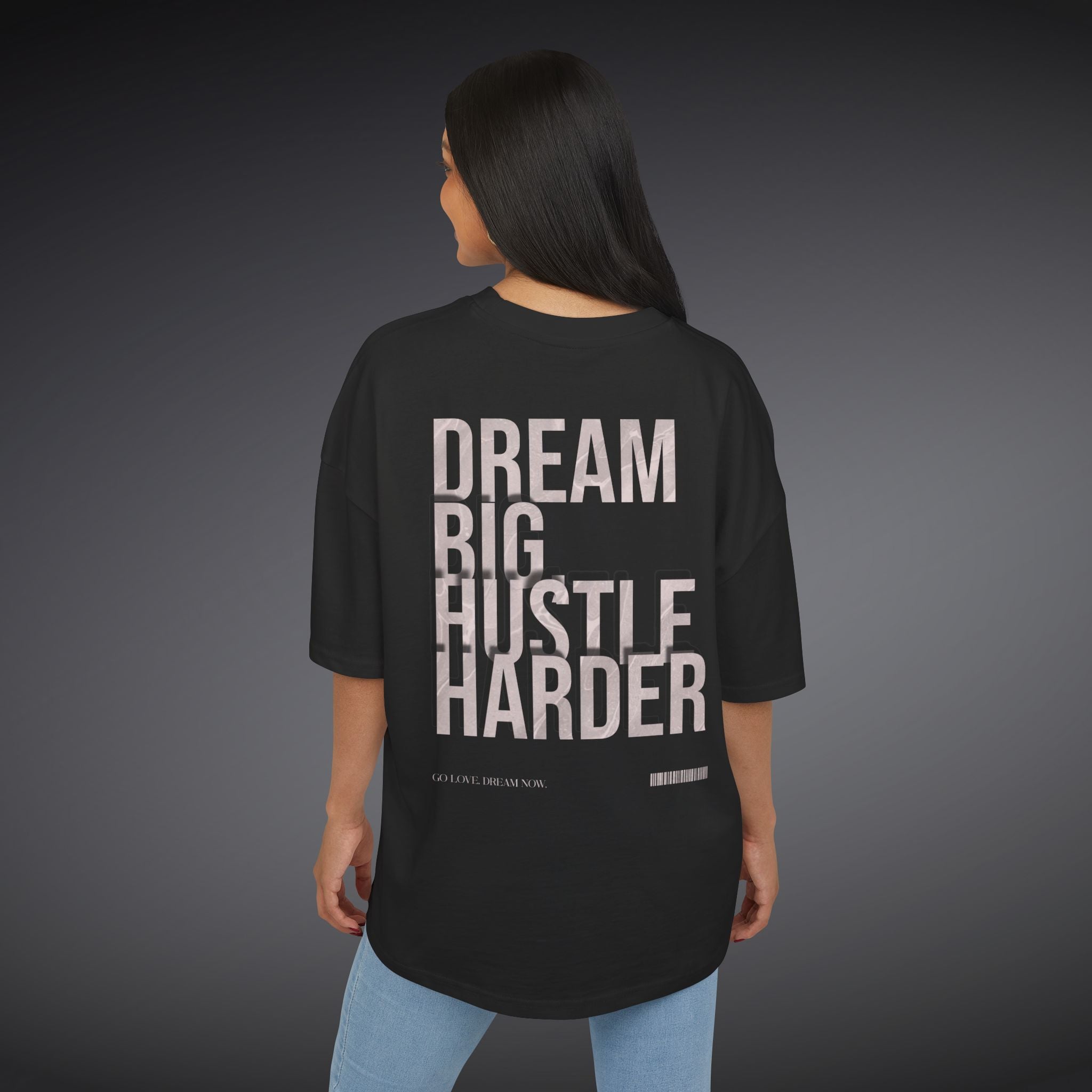 GLDN Dream Big Hustle Harder Box Tee
